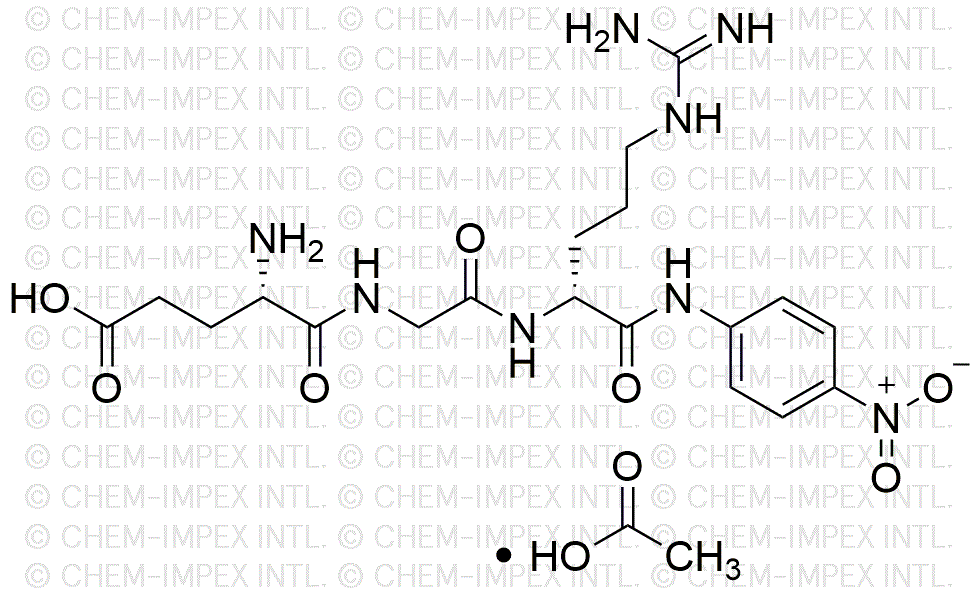 Sel d'acétate de H-Glu-Gly-Arg-pNA