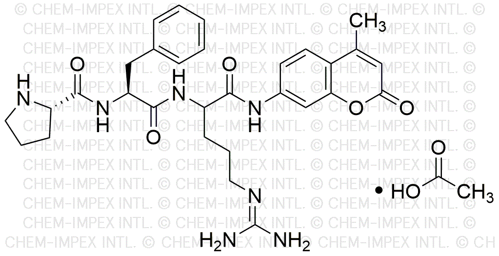 H-Pro-Phe-Arg-AMC acetate salt