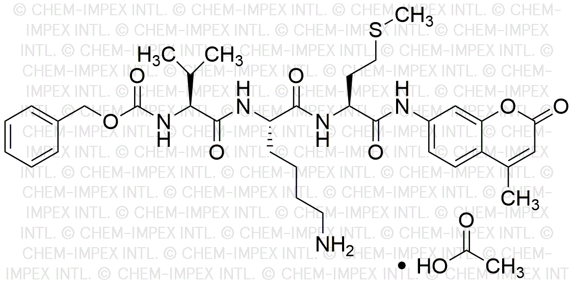 Z-Val-Lys-Met-AMC acetate salt