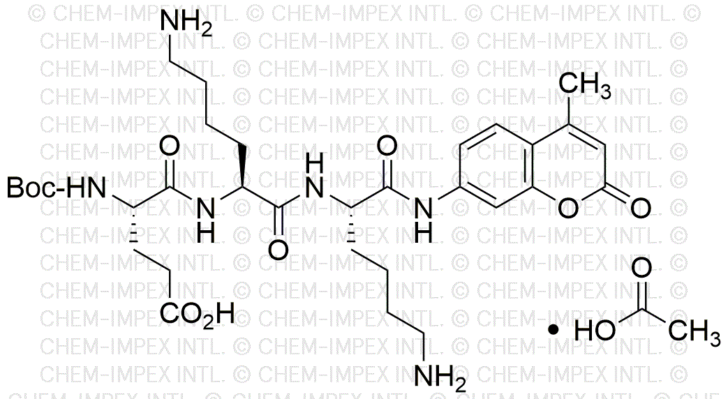 Boc-Glu-Lys-Lys-AMC acetate salt