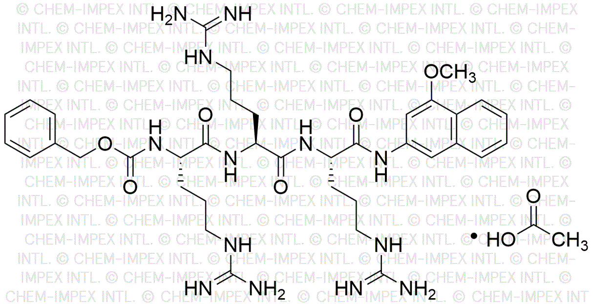 Sal de acetato de Z-Arg-Arg-Arg-4MβNA