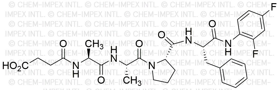 Suc-Ala-Ala-Pro-Phe-2,4-difluoroanilida