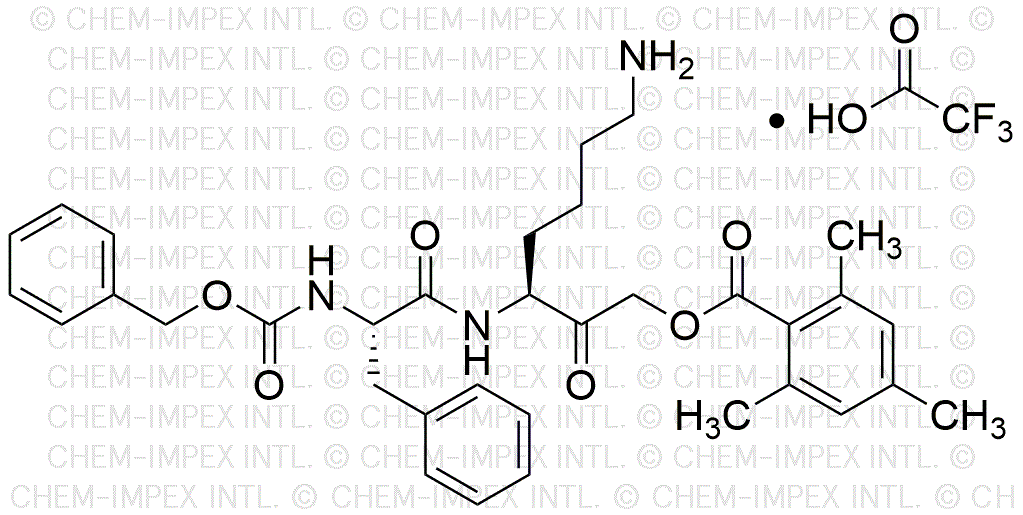 Z-Phe-Lys-2,4,6-trimethylbenzoyloxy-methylketone trifluoroacetate salt