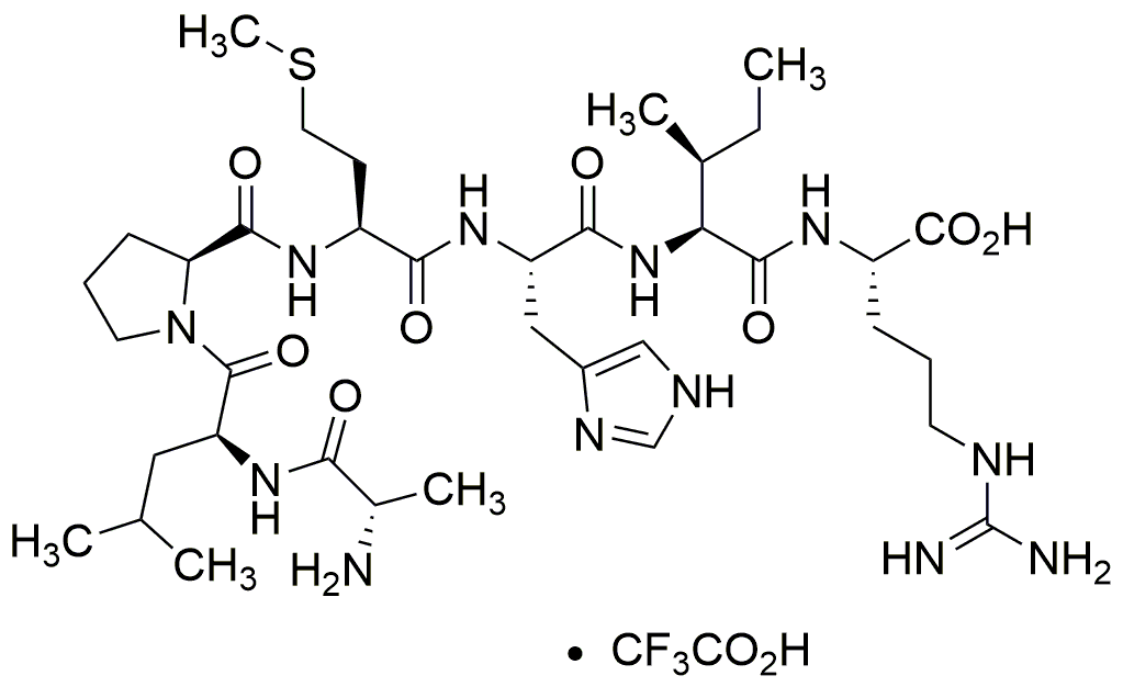 H-Ala-Leu-Pro-Met-His-Ile-Arg-OH trifluoroacetate salt