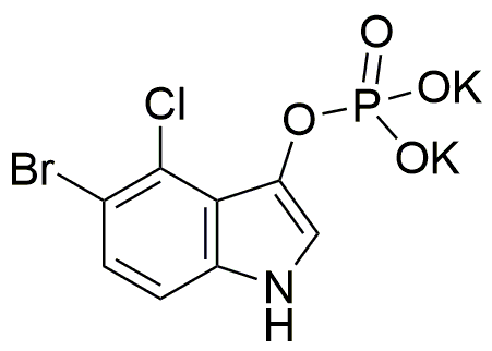 Sal dipotásica del fosfato de 5-bromo-4-cloro-1H-indol-3-ilo