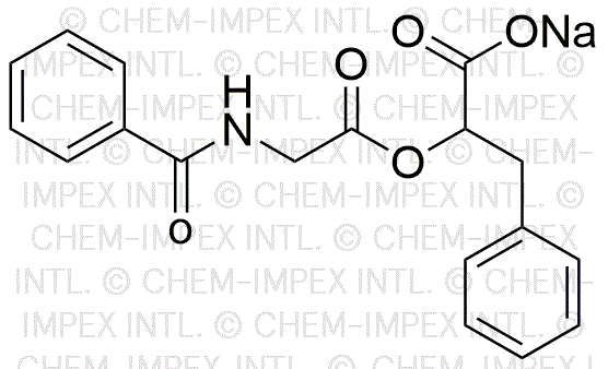 O-Hippuryl-DL-?-phenyllactic acidsodium salt