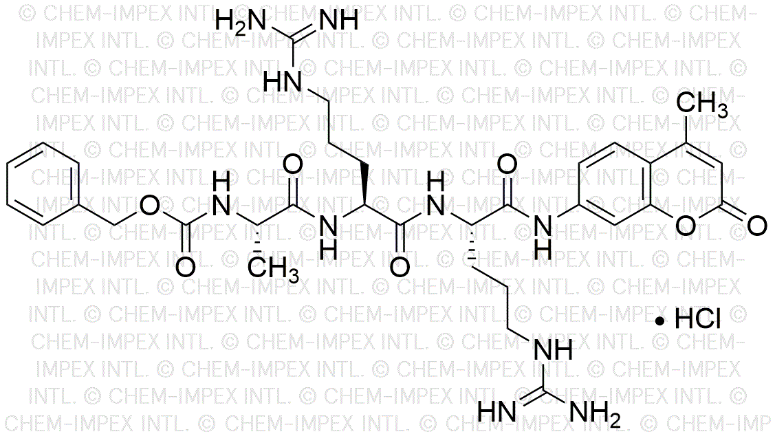 Sal de clorhidrato de Z-Ala-Arg-Arg-AMC