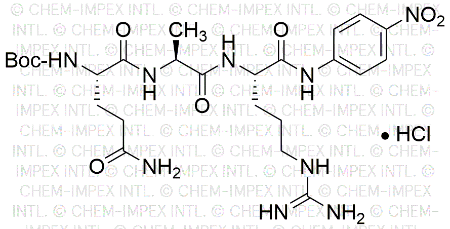 Chlorhydrate de Boc-Gln-Ala-Arg-pNA