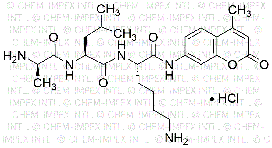 H-D-Ala-Leu-Lys-AMC hydrochloride salt