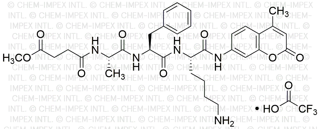 Sal de trifluoroacetato de MeOSuc-Ala-Phe-Lys-AMC