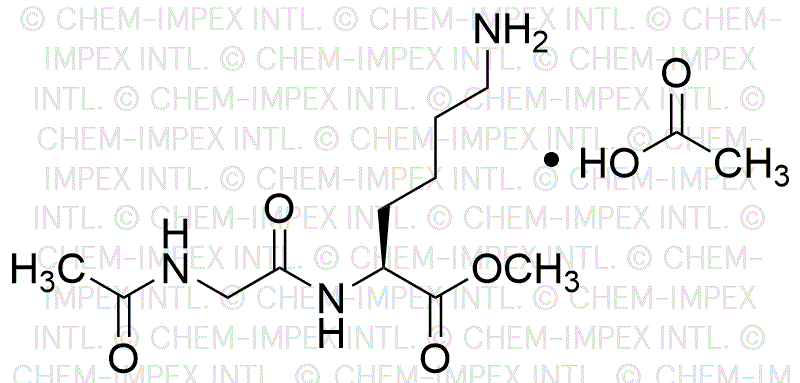 Ac-Gly-Lys-OMe, sel d'acétate