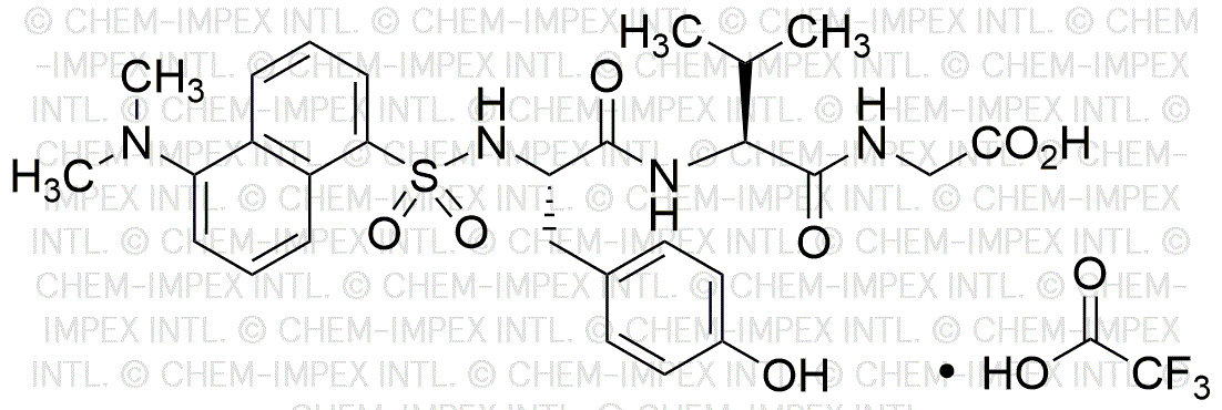 Dansyl-Tyr-Val-Gly-OH trifluoroacetate salt