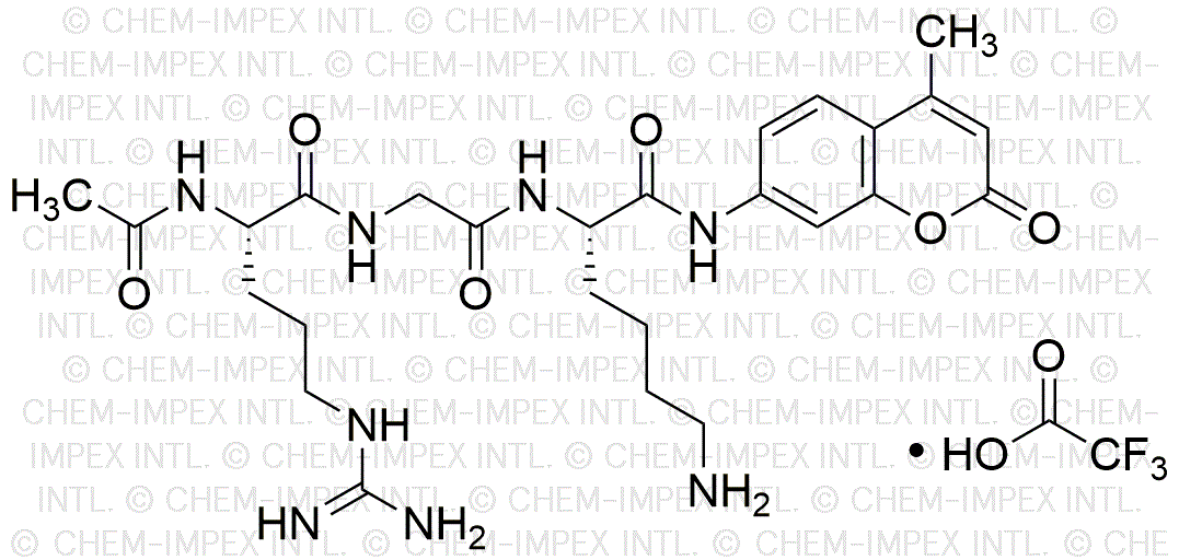 Sal de trifluoroacetato de Ac-Arg-Gly-Lys-AMC