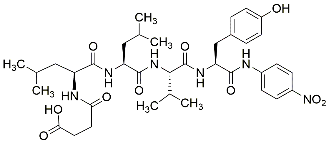 Suc-Leu-Leu-Val-Tyr-pNA