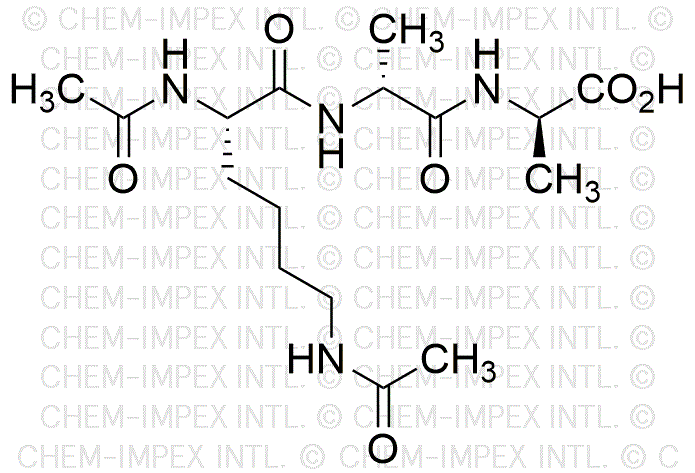 Ac-Lys(Ac)-D-Ala-D-Ala-OH