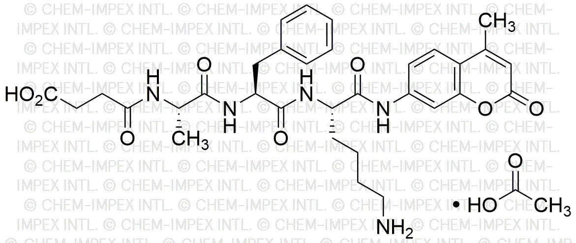 Sal de acetato de Suc-Ala-Phe-Lys-AMC