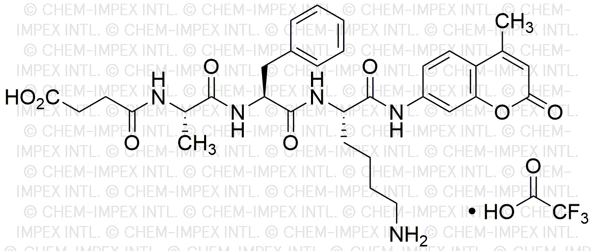 Sel de trifluoroacétate de Suc-Ala-Phe-Lys-AMC