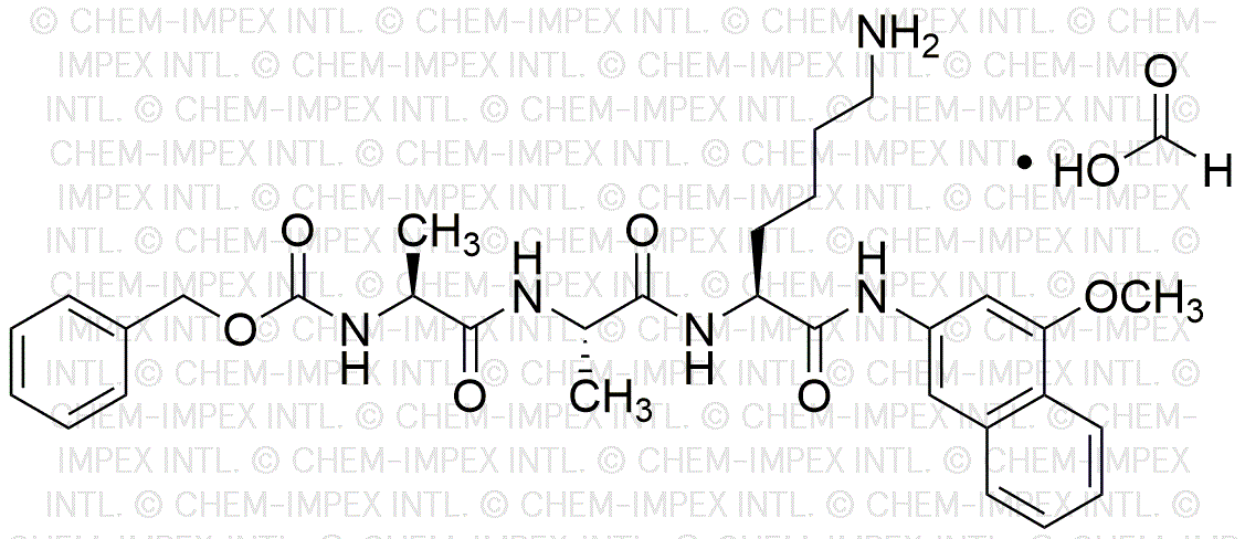 Sal formiato de Z-Ala-Ala-Lys-4MβNA