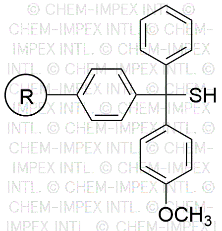 Resina de tiol 4-metoxi tritilo (0,3 - 1,2 mmol/g, malla 100 - 200)