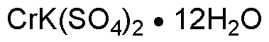Chromium(III) potassium sulfate dodecahydrate