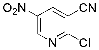 2-Cloro-5-nitropiridina-3-carbonitrilo