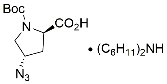 Sal de diciclohexilamina de Boc-(4S-4-azido-D-prolina)