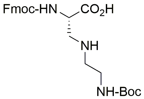 Fmoc-L-Dap(2-Boc-aminoethyl)-OH