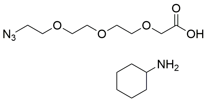 11-Azido-3,6,9-trioxaundecanoic acid cyclohexylamine