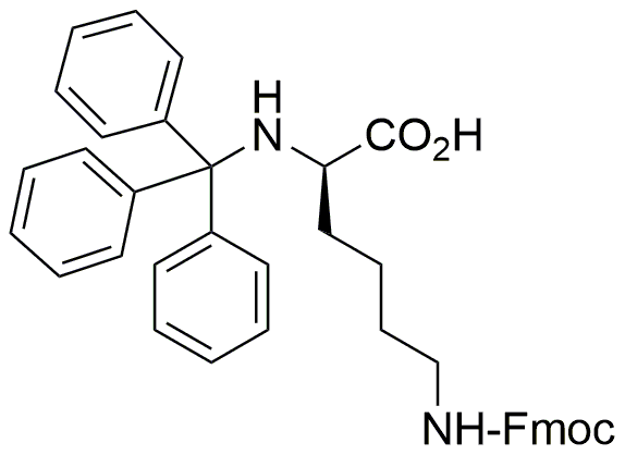 Nα-Tritil-Nε-Fmoc-D-lisina