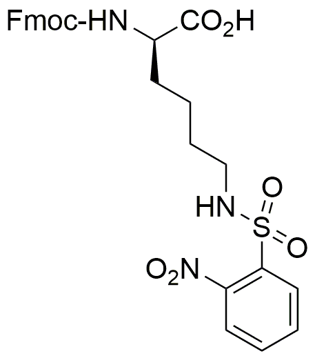 Nα -Fmoc- Nε-(2-nitrobenzenesulfonyl)-D-lysine