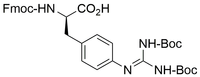 Fmoc-D-Phe(4-guanidino-Boc2)-OH