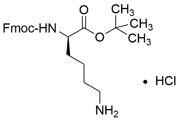 Clorhidrato de éster terc-butílico de Nα -Fmoc-D-lisina