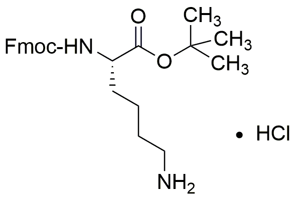 Clorhidrato de éster terc-butílico de Na-Fmoc-L-lisina