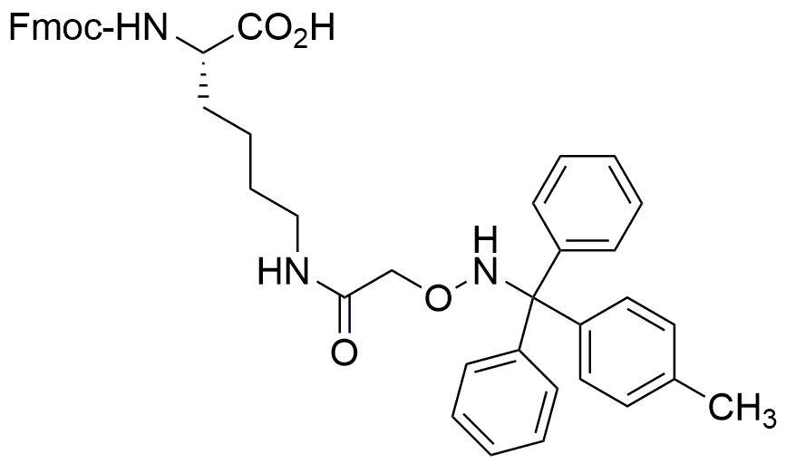 Na-Fmoc-Ne-4-metoxi-tritil-aminooxiacetil-L-lisina