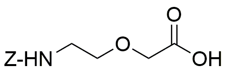 [2-(Z-amino)ethoxy]acetic acid