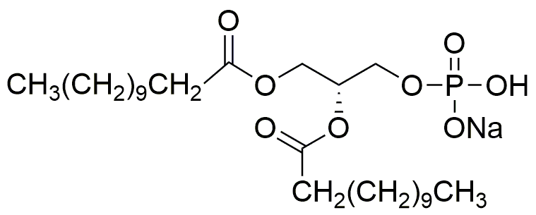 Ácido 1,2-dilauroil-sn-glicero-3-fosfatídico, sal sódica