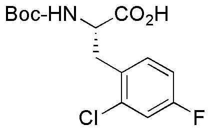 Boc-2-chloro-4-fluoro-L-phénylalanine