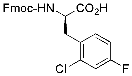 Fmoc-2-cloro-4-fluoro-D-fenilalanina