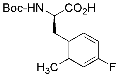 Boc-4-fluoro-2-méthyl-D-phénylalanine