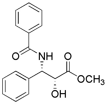 Ester méthylique de l'acide N-benzoyl-(2R,3S-3-amino-2-hydroxy-3-phénylpropionique)