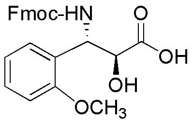 Ácido Fmoc-(2S,3S-3-amino-2-hidroxi-3-(2-metoxifenil)-propiónico