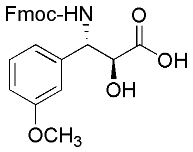 Acide Fmoc-(2S,3S-3-amino-2-hydroxy-3-(3-méthoxyphényl)-propionique