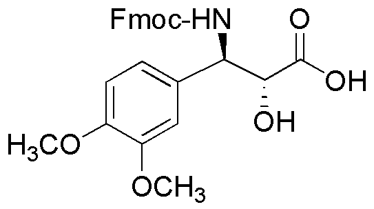 Ácido Fmoc-(2R,3R-3-amino-2-hidroxi-3-(3,4-dimetoxifenil)propiónico