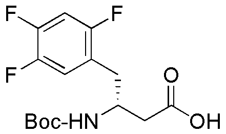 Boc-(R-3-amino-4-(2,4,5-trifluorophenyl)butyric acid