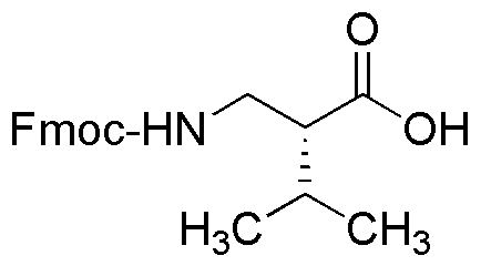 Ácido Fmoc-(R)-2-(aminometil)-3-metilbutanoico