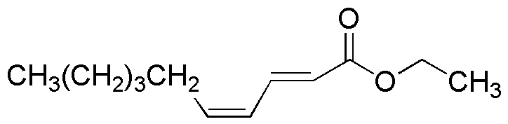 Ethyl 2-trans-4-cis-decadienoate, sum of isomers