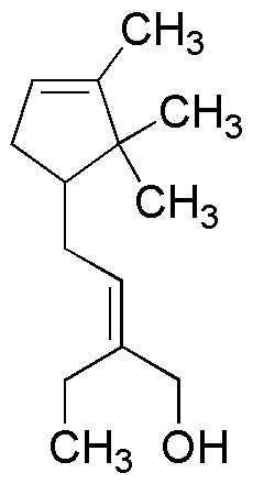 2-éthyl-4-(2,2,3-triméthylcyclopent-3-én-1-yl)-but-2-én-1-ol