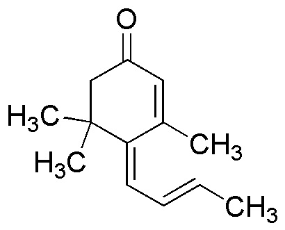 4-(But-2-en-1-ylidene)-3,5,5-trimethylcyclohex-2-enone