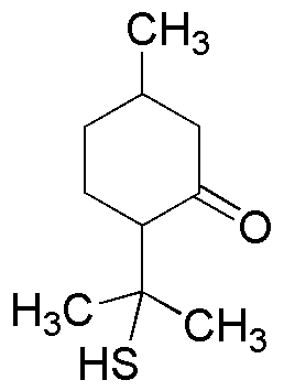 Thiomenthone Naturel 1% dans l'alcool éthylique Naturel