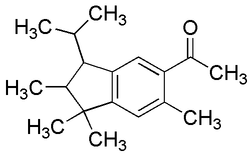 1-(1,1,2,6-tétraméthyl-3-propan-2-yl-2,3-dihydroindén-5-yl)éthanone